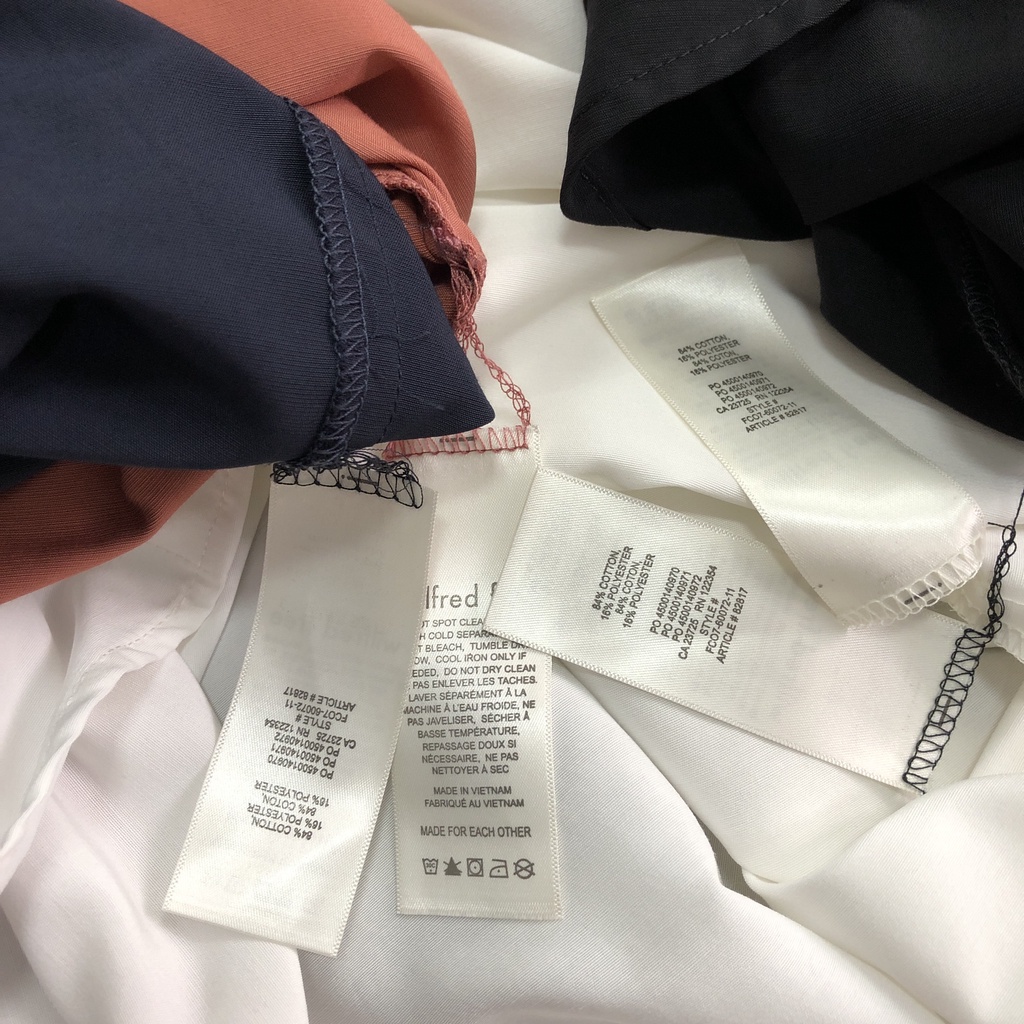 Áo sơ mi WI//FRED túi hộp lai bầu 4M