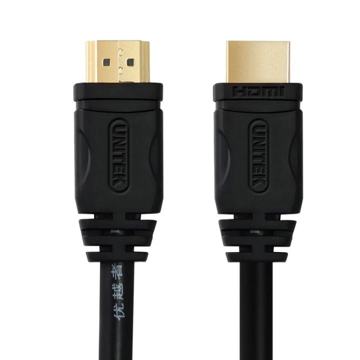 Cáp HDMI 5M Unitek YC140 chính hãng hỗ trợ 3D, 4K x 2K, tốc độ truyền hình ảnh lên tới 10.2Gbps