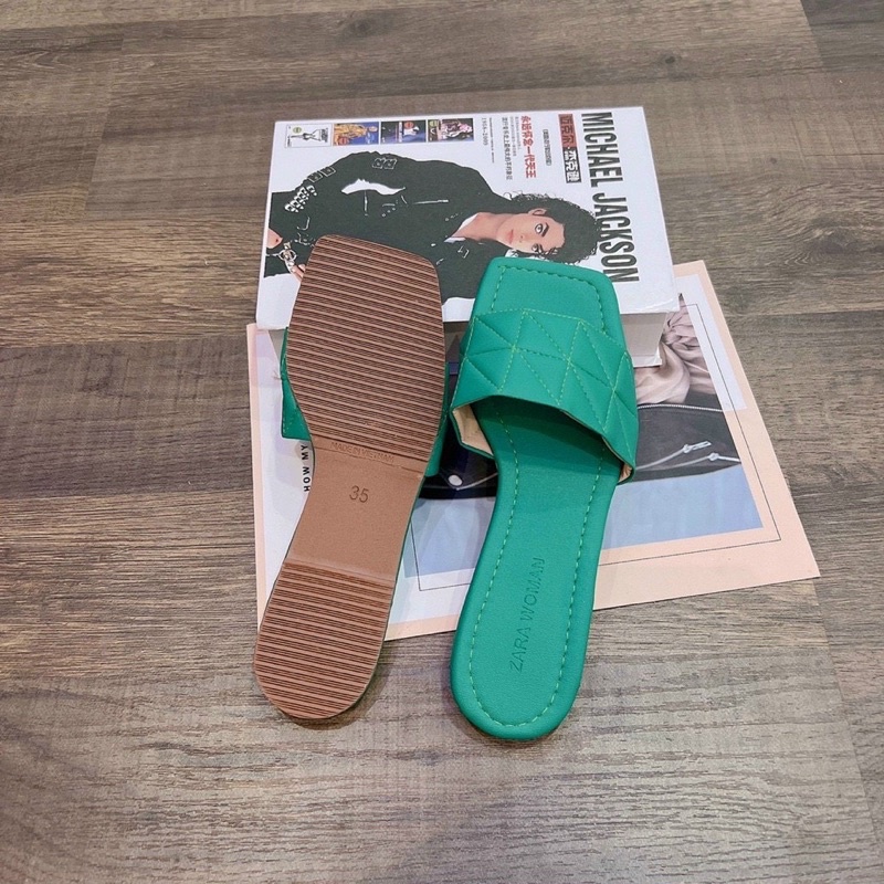 Dép quai ngang nữ thời trang trần trám