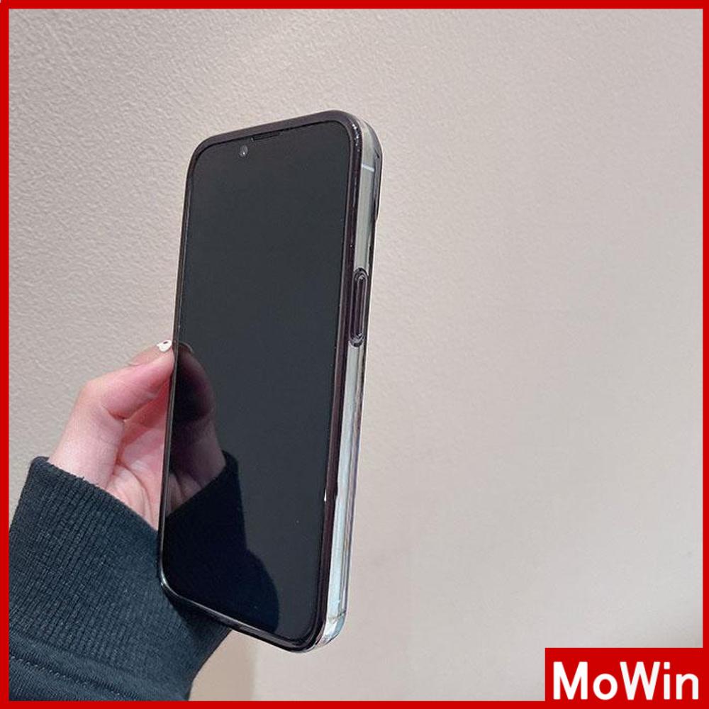 Ốp điện thoại TPU mạ chống sốc bạc đen thích hợp cho iPhone 14 Pro Max 13 ProMax 12 ProMax 11 Pro Max iPhone 7Plus 8Plus