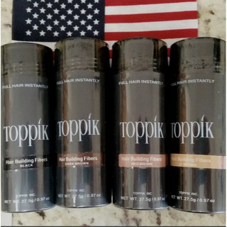 Bột phủ dày tóc hói tóc thưa Toppik + Tặng lược