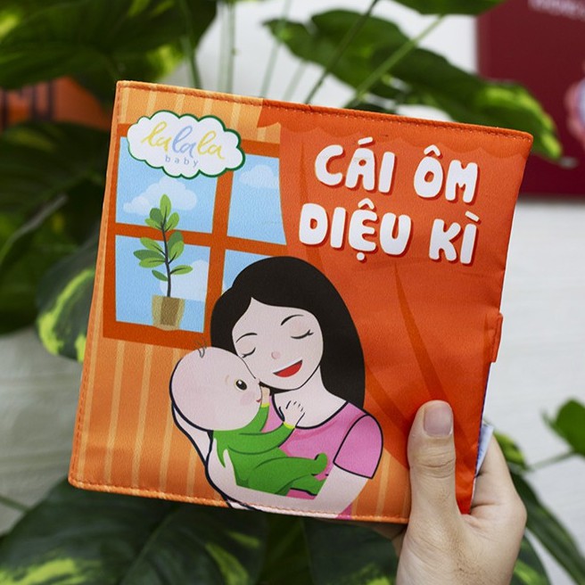 [ TẶNG QUÀ] Sách vải cho bé hàng Việt Nam kích thích phát triển đa giác quan