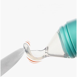 Bình Thìa Ăn Dặm Silicon Cao Cấp (Loại 90ml) DDBT146