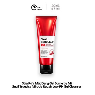 Sửa Rửa Mặt Dạng Gel Dịu Nhẹ, Giúp Da Đàn Hồi, Săn Chắc Some By Mi Snail Truecica Miracle 100ml