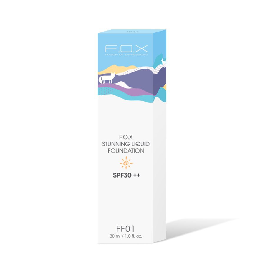 FOX KEM NỀN STUNNING LIQUID FOUNDATION DƯỠNG ẨM LÀM SÁNG DA SPF 30++ (30ML)