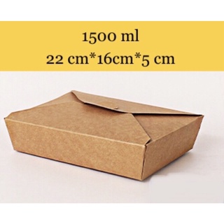 Hộp giấy klaft đựng thực phẩm