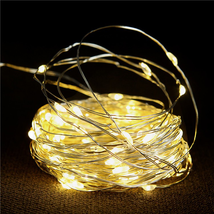 [Mã LIFE10K15 giảm 10K đơn 20K] Dây Đèn Led Fairylight ,Dây Đèn Đom Đóm Dùng Pin Trang Trí Nhà , Lớp Học Dịp Sự Kiện