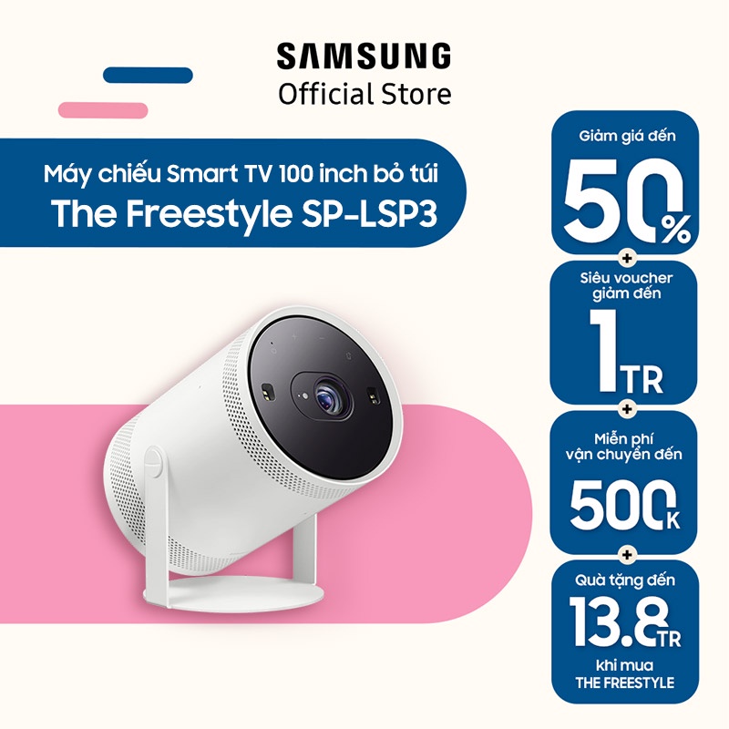 Máy chiếu Smart TV 100 inch bỏ túi The Freestyle SP-LSP3 - Hàng chính thumbnail