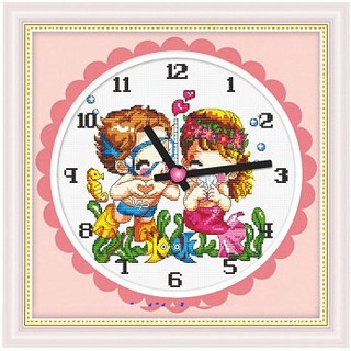 ĐH hoạt hình dễ thương bé tiên cá ( chưa thêu )