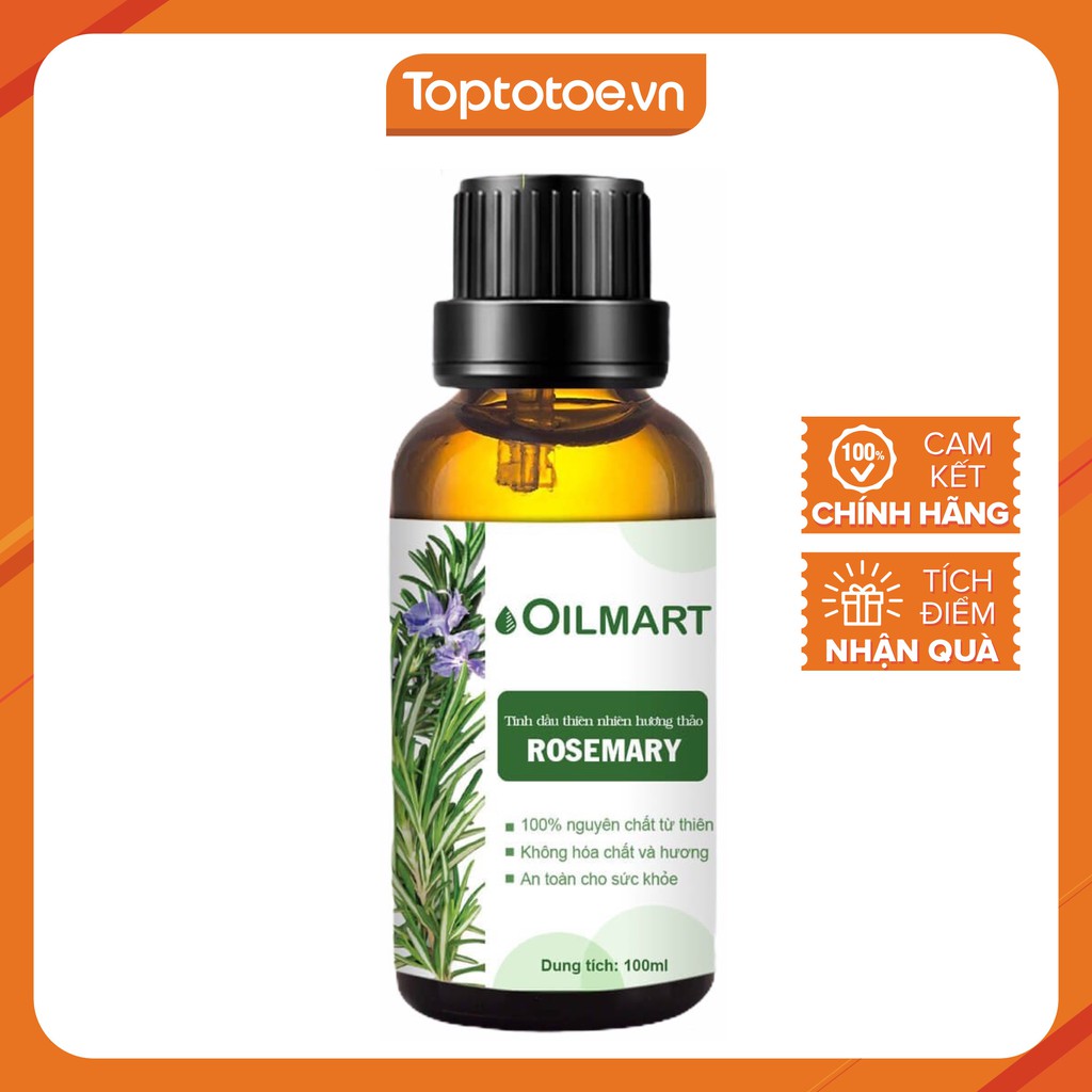 Tinh Dầu Thiên Nhiên Hương Thảo Oilmart Rosemary Essential Oil