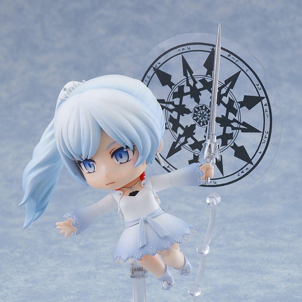 Mô hình RWBY Weiss Schnee 10cm 1529 Nendoroid GOOD SMILE Nhựa PVC, ABS Mô hình có khớp CHÍNH HÃNG NHẬT RWBYND01