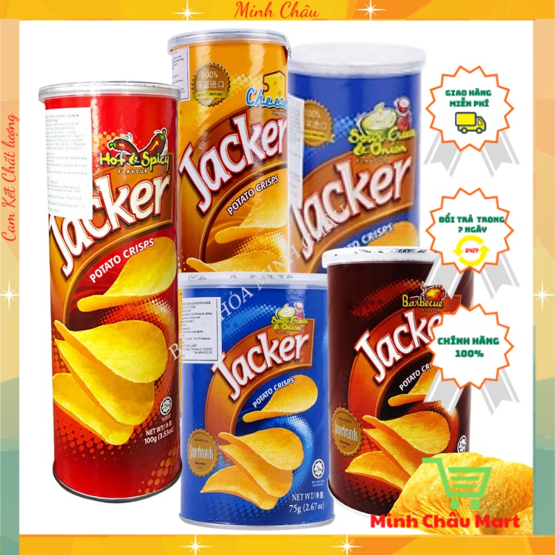 Snack Khoai Tây Jacker 100g – 75g