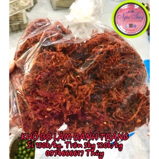 100GR KHÔ BÒ LÀM BÁNH TRÁNG TRỘN NGỌC THUỶ