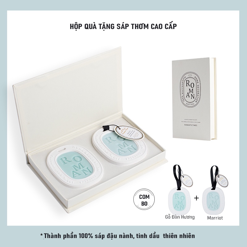 Sáp Thơm Treo Phòng Romantic Times, Phòng khách, Phòng ngủ, Tủ Quần áo, Nhà Vệ Sinh, Treo Xe Ô tô