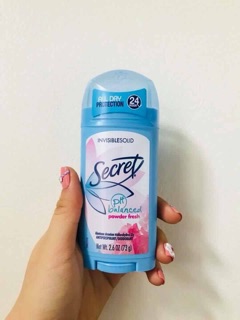 LĂN KHỬ MÙI SECRET DẠNG SÁP