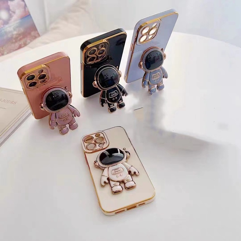 Giá Đỡ Điện Thoại Hình Phi Hành Gia Dễ Thương Phù Hợp