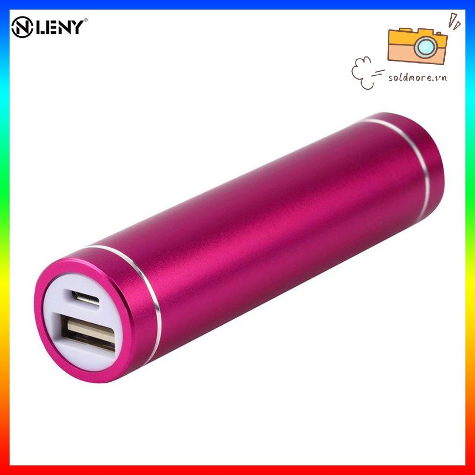 Hộp Sạc Dự Phòng Mini USB Cho Pin 1x 18650 Tiện Dụng