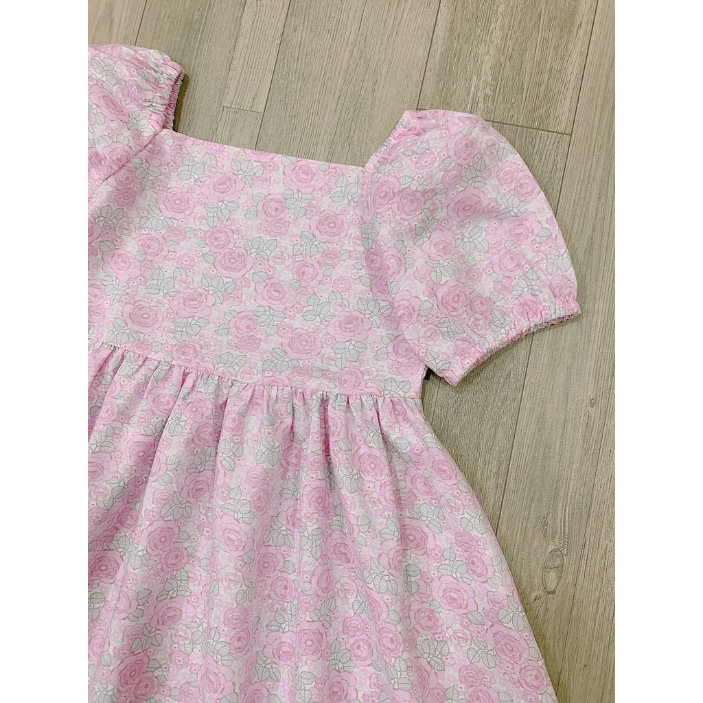 Váy Melisa hoa nhí tay bồng