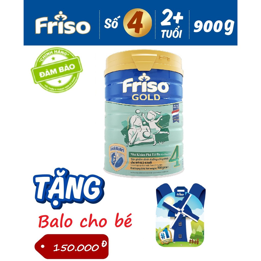 Sữa friso gold 4 900g date t6/2022