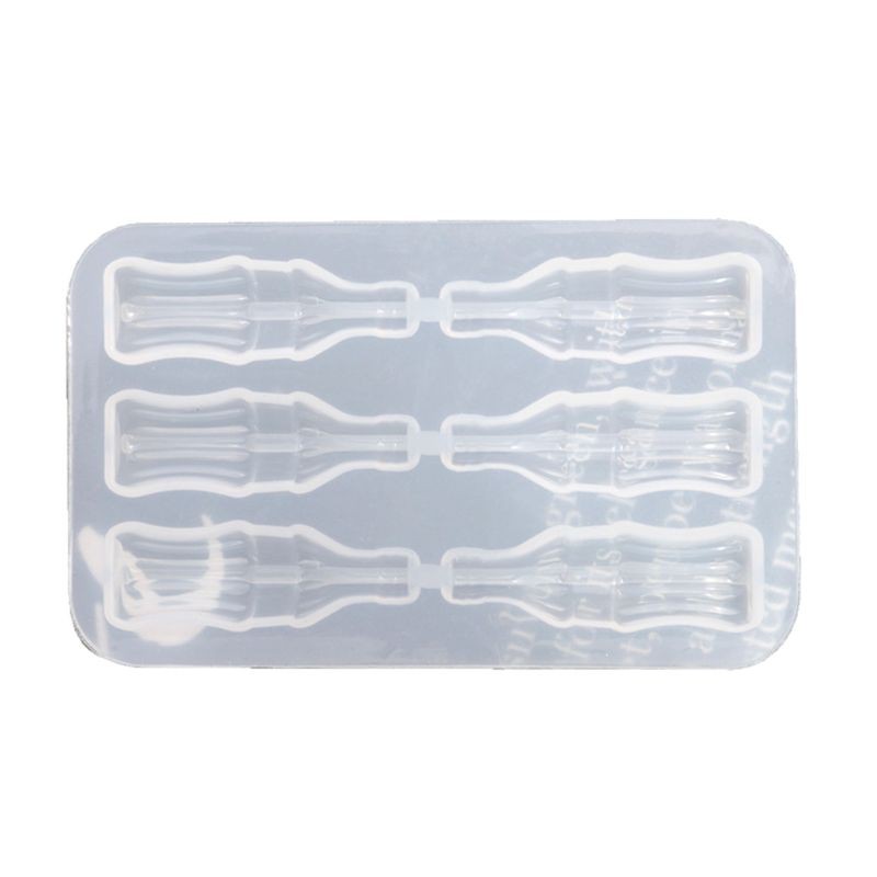 Khuôn silicon làm bánh kẹo/ sô cô la hình gấu và chai nước dễ thương