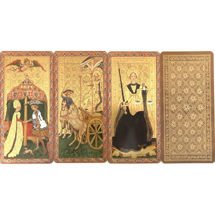 Bộ Bài Visconti di Modrone Tarot (Mystic House Tarot Shop) - Bài Gốc Authentic Chính Hãng 100%