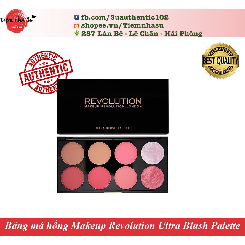 Bảng má hồng Makeup Revolution Ultra Blush Palette - Tiệm nhà Su
