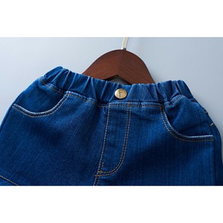 Quần short jeans thời trang bé gái