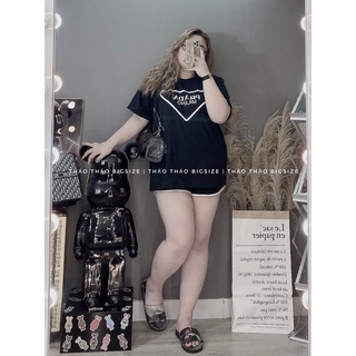 [MÚP BIGSIZE 60-100KG] Áo phông thun PRADA