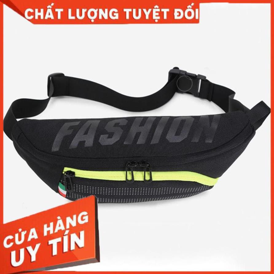 [Mã FAMALLT5 giảm 15% đơn 150K] Túi Đeo BụngPhối Màu Trẻ Trung DB278 (Đen - Xám) | BigBuy360 - bigbuy360.vn