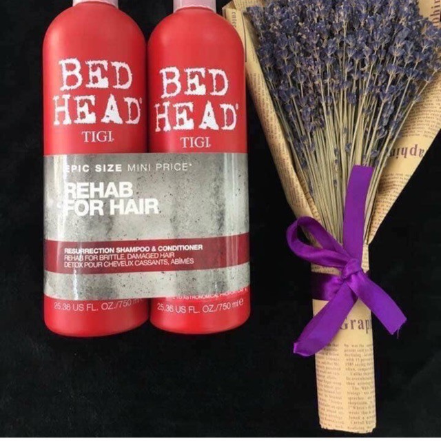 [Chính Hãng] Bộ Dầu Gội + Xả Tigi Bed Head, Dầu Gội Xả Chăm Sóc, Phục Hồi Tóc Cấp Độ 3| Ngăn Ngừa Gãy Rụng Khô Sơ