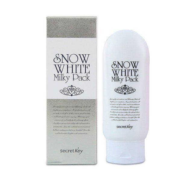 Kem dưỡng trắng da Secret Key Snow White Cream và Snow White Milky Pack