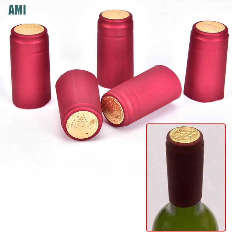 Set 10 Nắp Nhựa Bọc Chai Rượu Vang Tiện Lợi