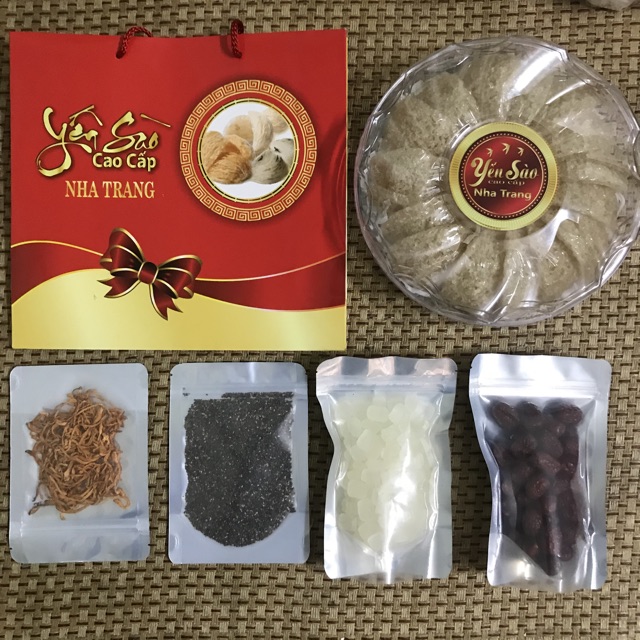 Yến sào tinh chế rút sạch lông nguyên chất 100% Nha trang, Khánh hoà +🎁 100g