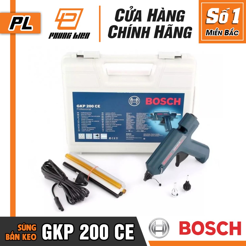 Súng Bắn Keo Chuyên Dụng Bosch GKP 200 CE - Hàng Chính Hãng