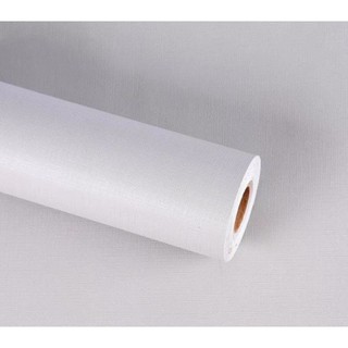 COMBO 5M Decal giấy dán tường màu xám nhạt bề mặt nhám khổ 0.45m keo sẵn