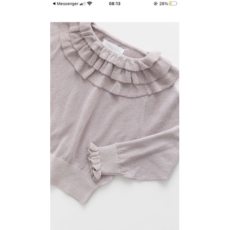 Áo len zara auth newtag size 13-14