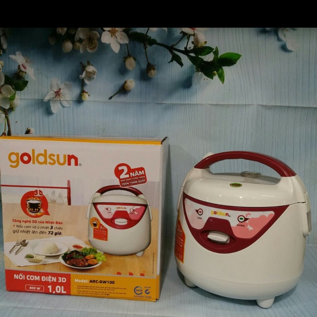 Nồi cơm điện goldsun  GW100 1L