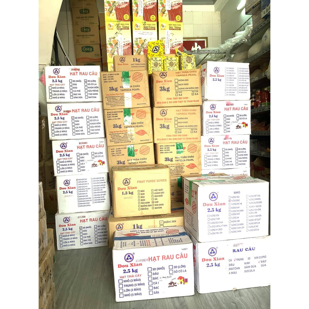 Trân châu đường đen Hàng Huy Dou Xian - 1kg