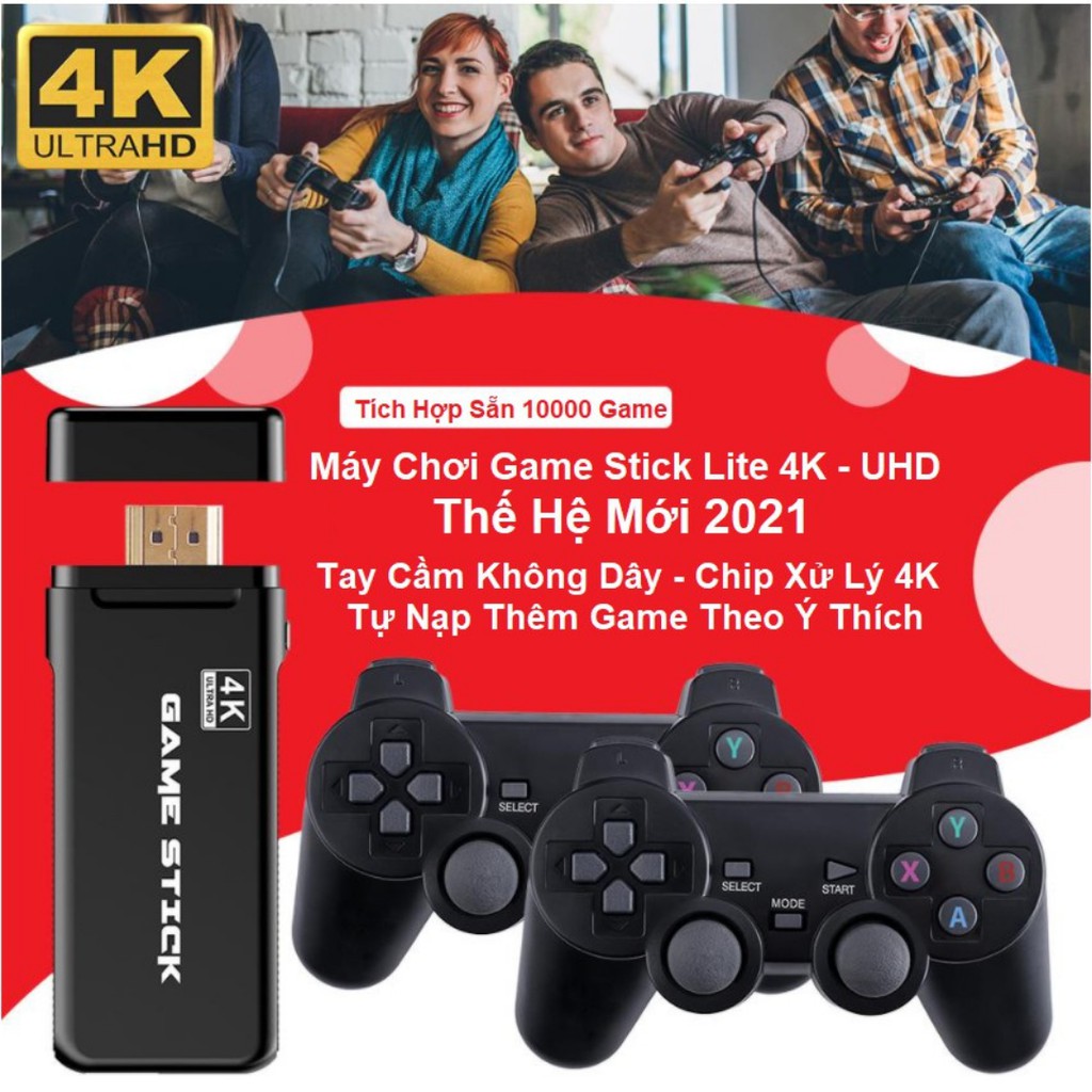 💯Máy chơi điện tử cho TRẺ EM💯 Máy chơi game cầm tay 4 nút HDMI từ 3500 đến 10000 trò chơi hấp dẫn