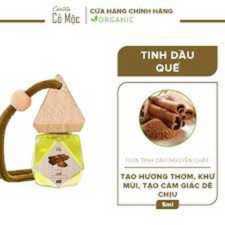 Tinh dầu Cenota cỏ mộc treo xe hương quế 5ml