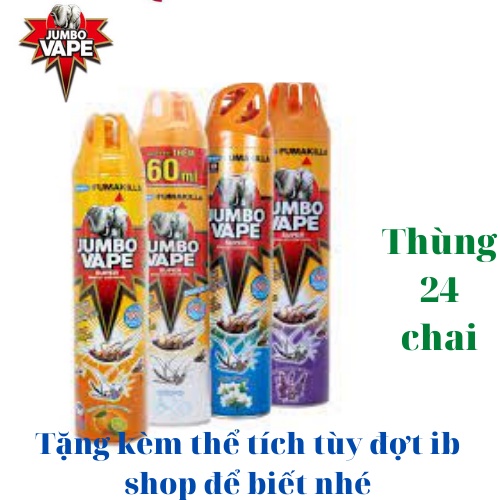 Combo 24 chai  xịt côn trùng 600 ml hương hoa, cam chanh, không mùi, lài, lavernder-[FREE SHIP] TỪ ĐƠN 50K