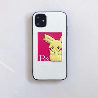 Ốp lưng iphone 11 11pro 11pro max Pikachu Soft Leather