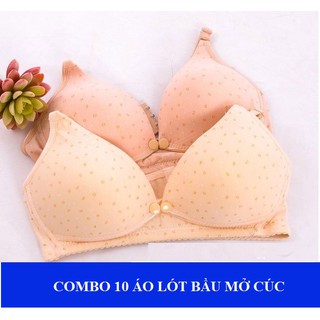 Combo 10 Áo lót bầu chấm bi