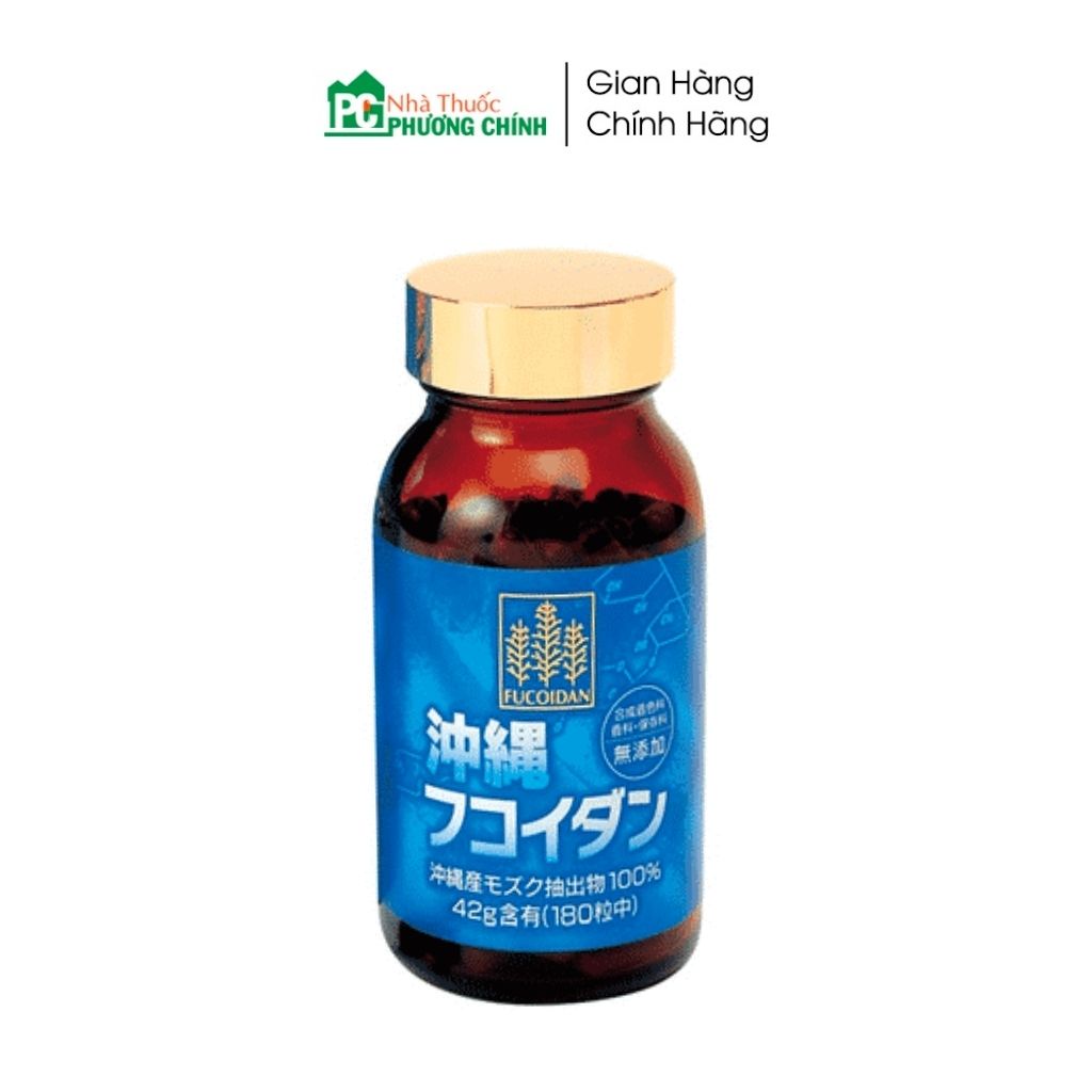 Okinawa Fucoidan Nâng Cao Đề Kháng Chống Ung Thư, Giảm Nguy Cơ U Bướu - 180 Viên