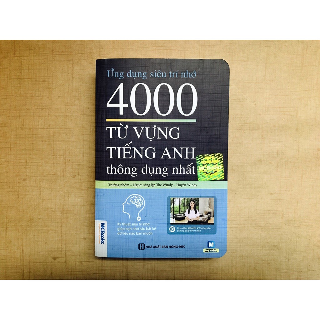 Sách - Ứng Dụng Siêu Trí Nhớ 4000 Từ Vựng Tiếng Anh Thông Dụng Nhất