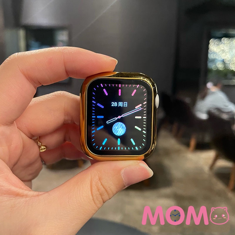 Ốp bảo vệ mặt đồng hồ thông minh Apple Watch Serise 6 SE 6 5 4 3 2 1 38mm 42mm 40mm 44mm