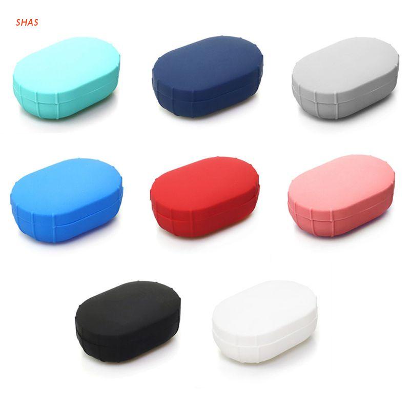 Vỏ Bảo Vệ Hộp Sạc Tai Nghe Bluetooth Xiaomi Airdots TWS Bằng Silicon Thời Trang