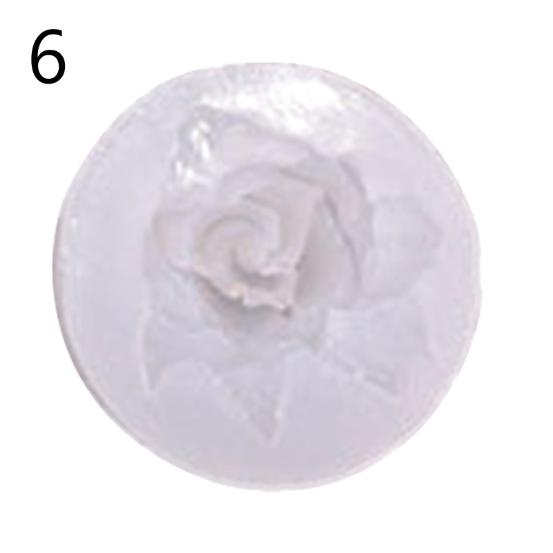 Khuôn Silicone Làm Móc Khóa Hình Giọt Nước / Bông Hoa Xinh Xắn