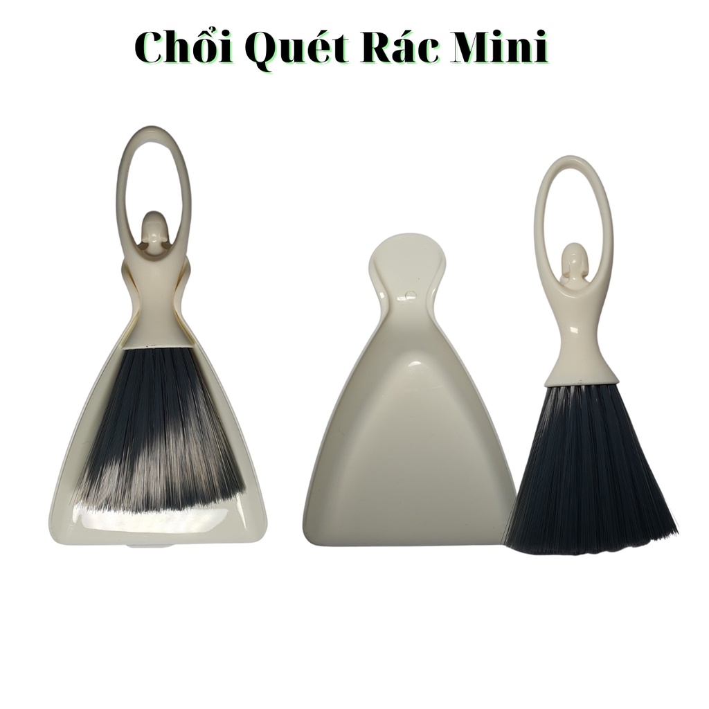 Chổi Và Hót Rác Mini Quét Vệ Sinh Máy Tính, Ban Thờ, Nội Thất Ô Tô Các Loại