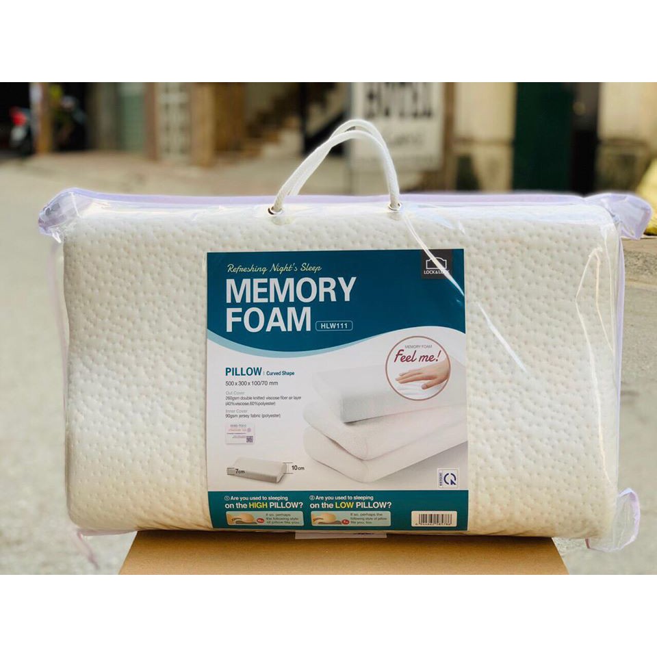 🍓🍓GỐI MEMORY FOAM LOCK&LOCK HLW111